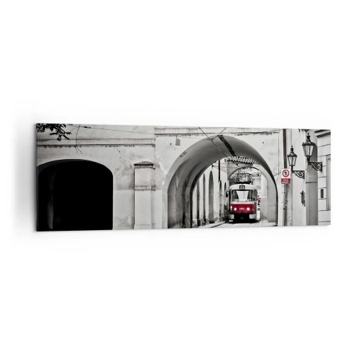 Canvas picture - Through City Labirynth - 160x50 cm