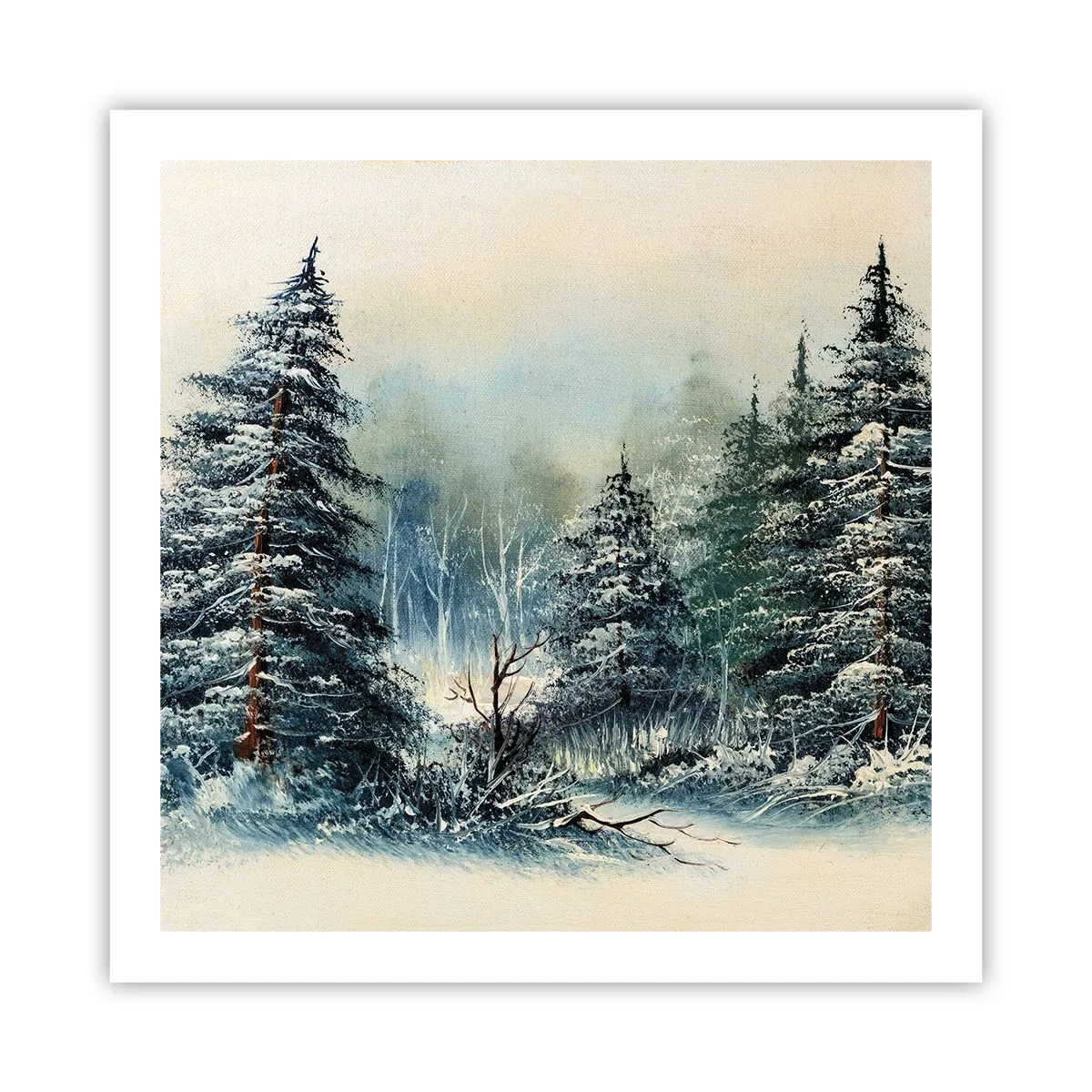 Poster - Ready for Christmas - 60x60 cm