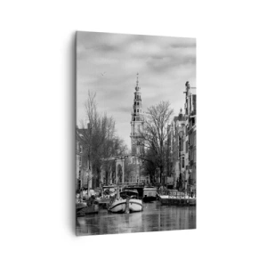 Canvas picture - Amsterdam Atmosphere - 80x120 cm