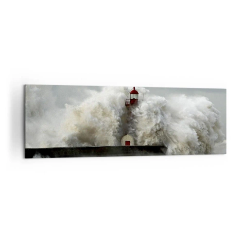 Canvas picture - Rage of the Ocean - 160x50 cm
