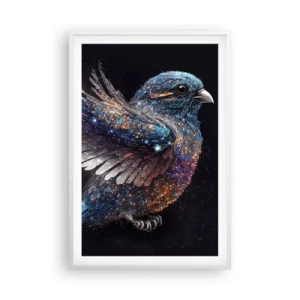 Poster in white frmae - Diamond Sparrow - 61x91 cm