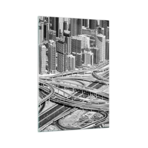 Glass picture - Dubai - Impossible City - 70x100 cm