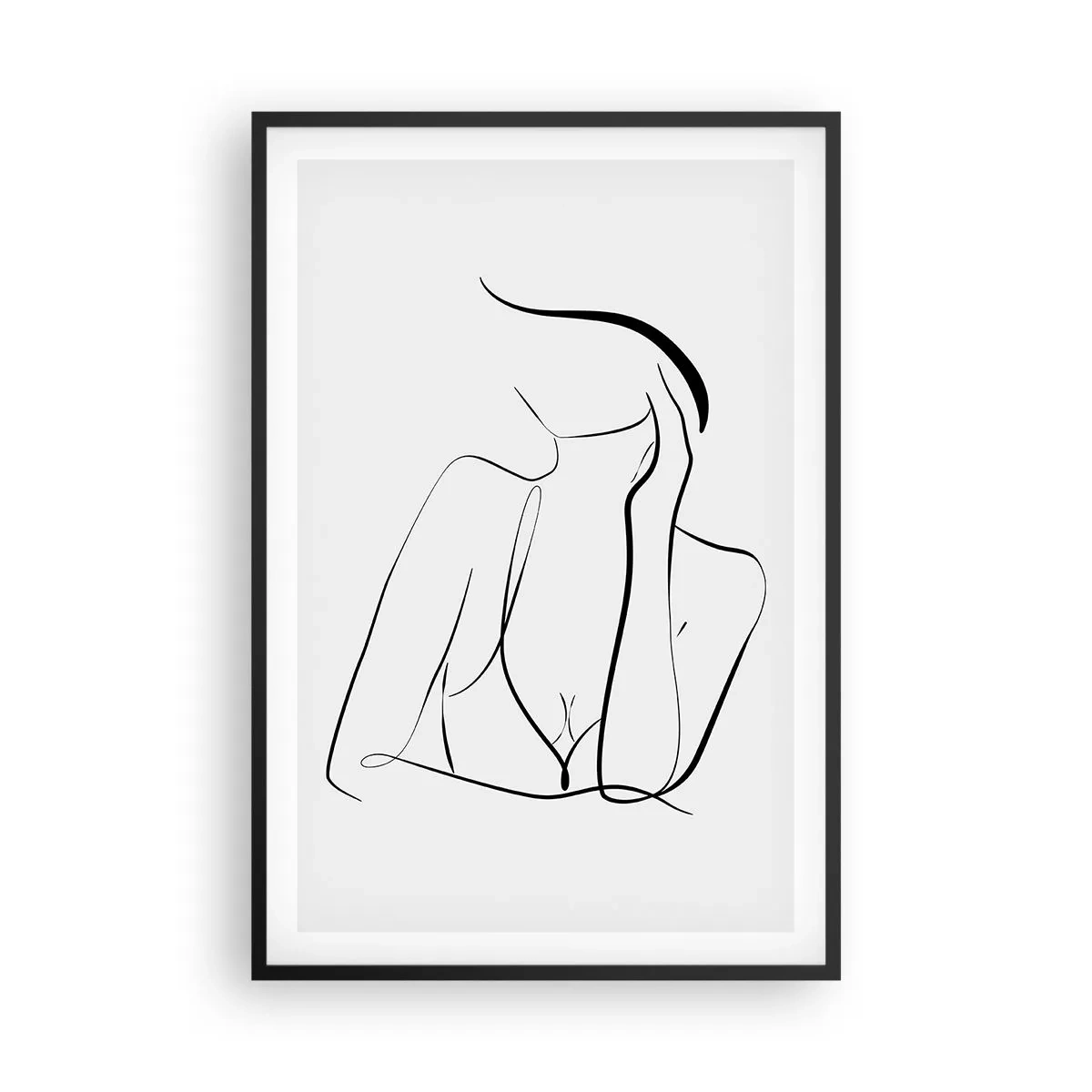 Poster in black frame - On Waves of Dreams - 61x91 cm