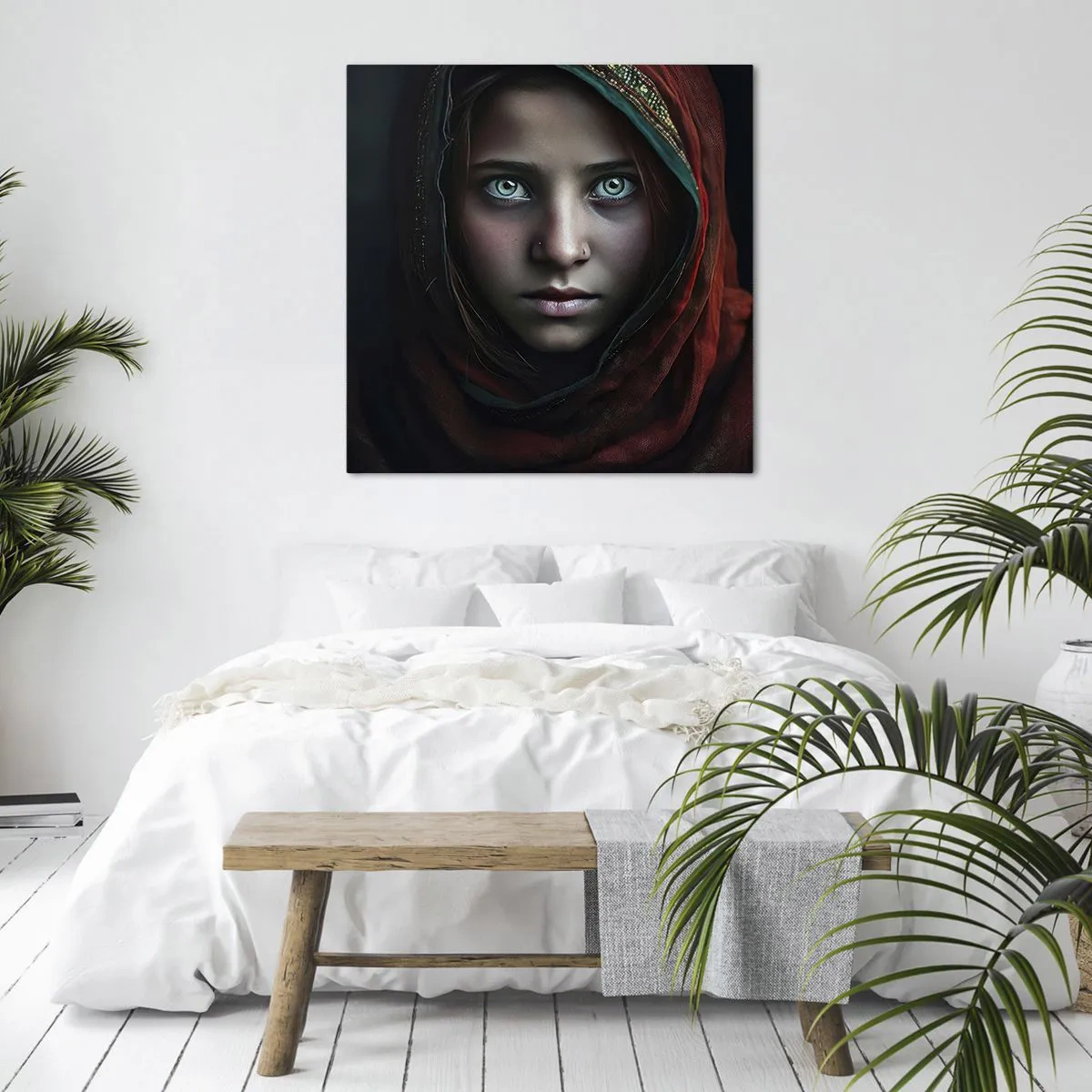 Canvas picture - Eastern Princess - 70x70 cm