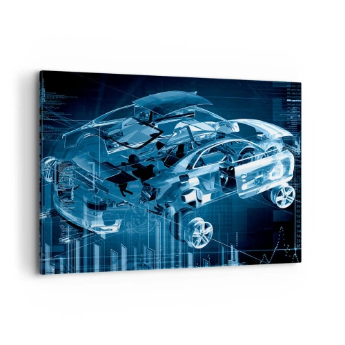 Canvas picture - Engineering Anatomy - 100x70 cm