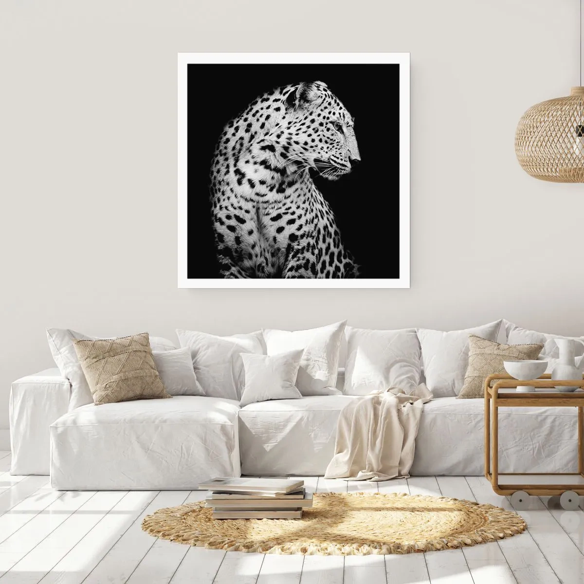 Poster - A Perfect Right Profile  - 60x60 cm