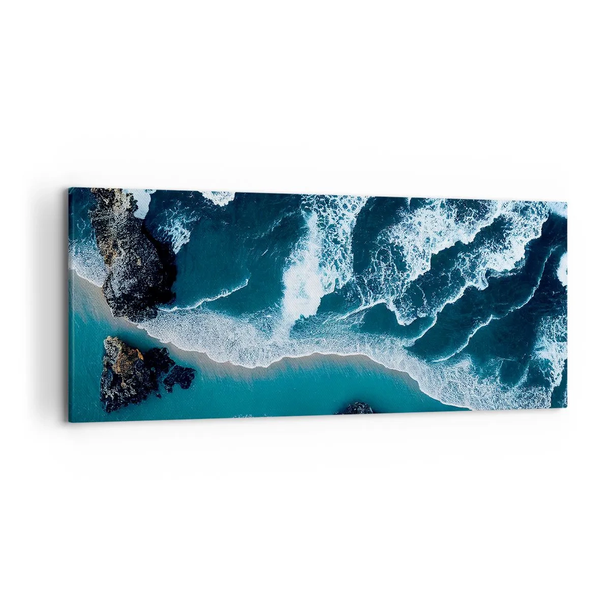 Canvas picture - Envelopped by Waves - 120x50 cm