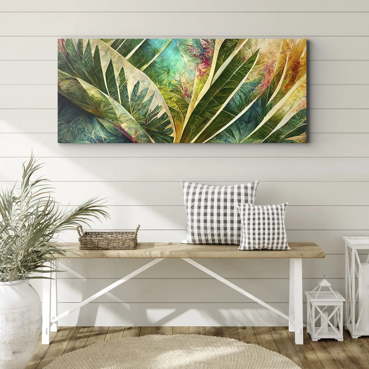 Canvas picture - Colours of the Tropics - 140x50 cm