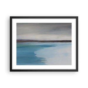 Poster in black frame - Horizontal Landscape - 50x40 cm