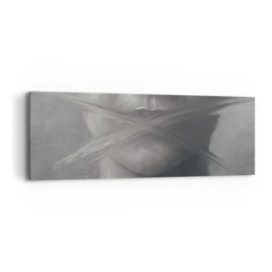 Canvas picture - Not a Word - 90x30 cm