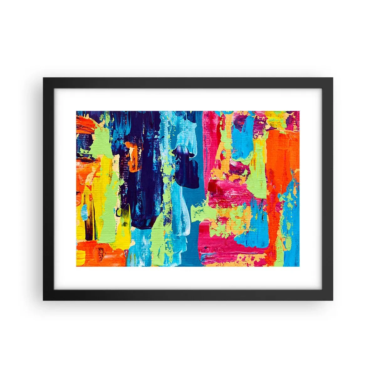 Poster in black frame - Life Is Beautiful! - 40x30 cm