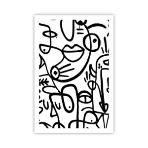 Poster - Faces and Mirages - 61x91 cm