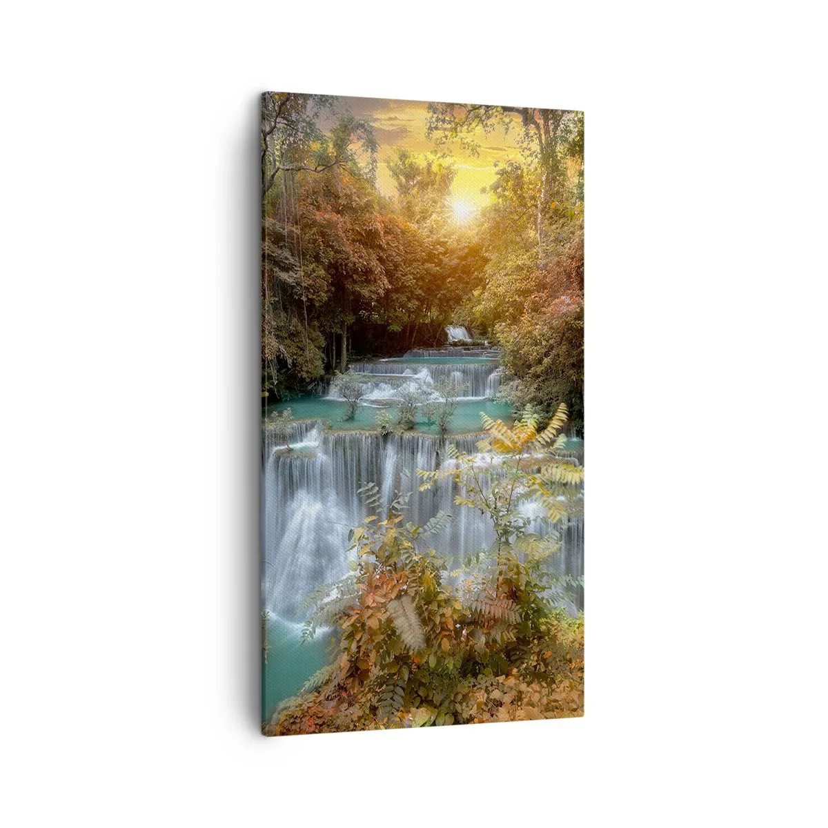 Canvas picture - Hidden Forest Treasure - 45x80 cm