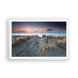 Poster in white frmae - You Have Spilled a Rainbow of Sparkles… - 91x61 cm