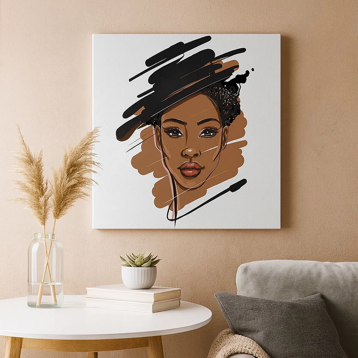 Canvas picture - Sweet Like Chocolate - 30x30 cm