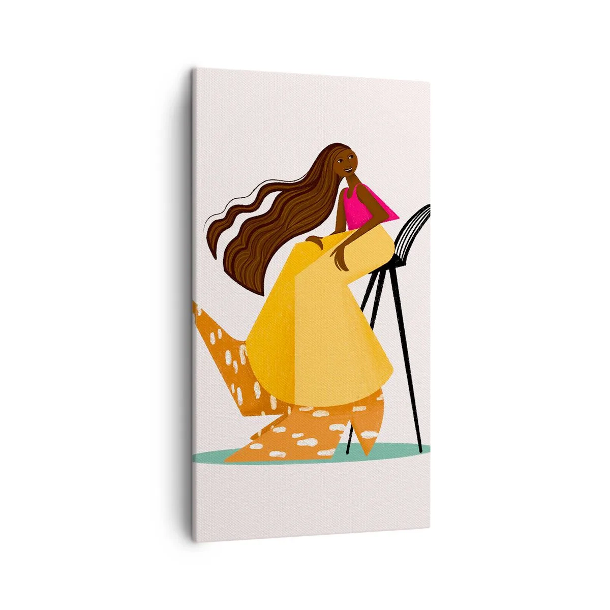 Canvas picture - Fashion Is Also Fun - 45x80 cm