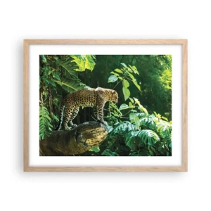 Poster in light oak frame - Going Hunting? - 50x40 cm