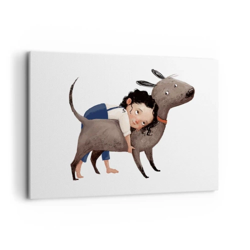 Canvas picture - Best Friends - 120x80 cm