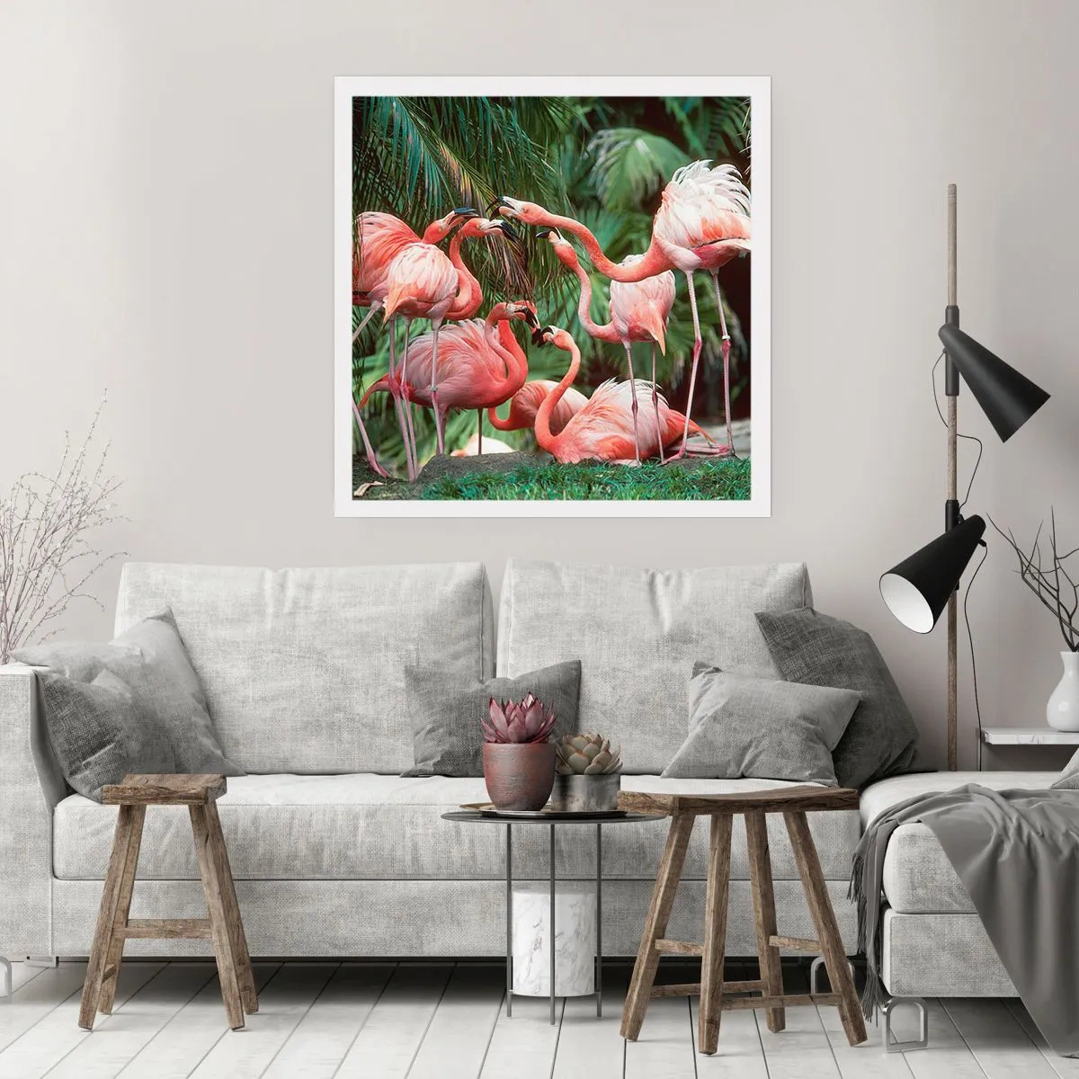 Poster - Afternoon Gossip - 40x40 cm