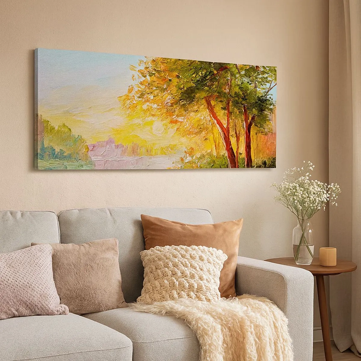 Canvas picture - Et In Arcadia Ego - 100x40 cm