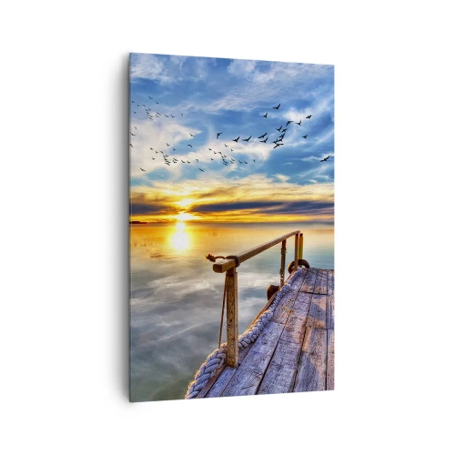 Canvas picture - Wind is Taking a Break - 80x120 cm