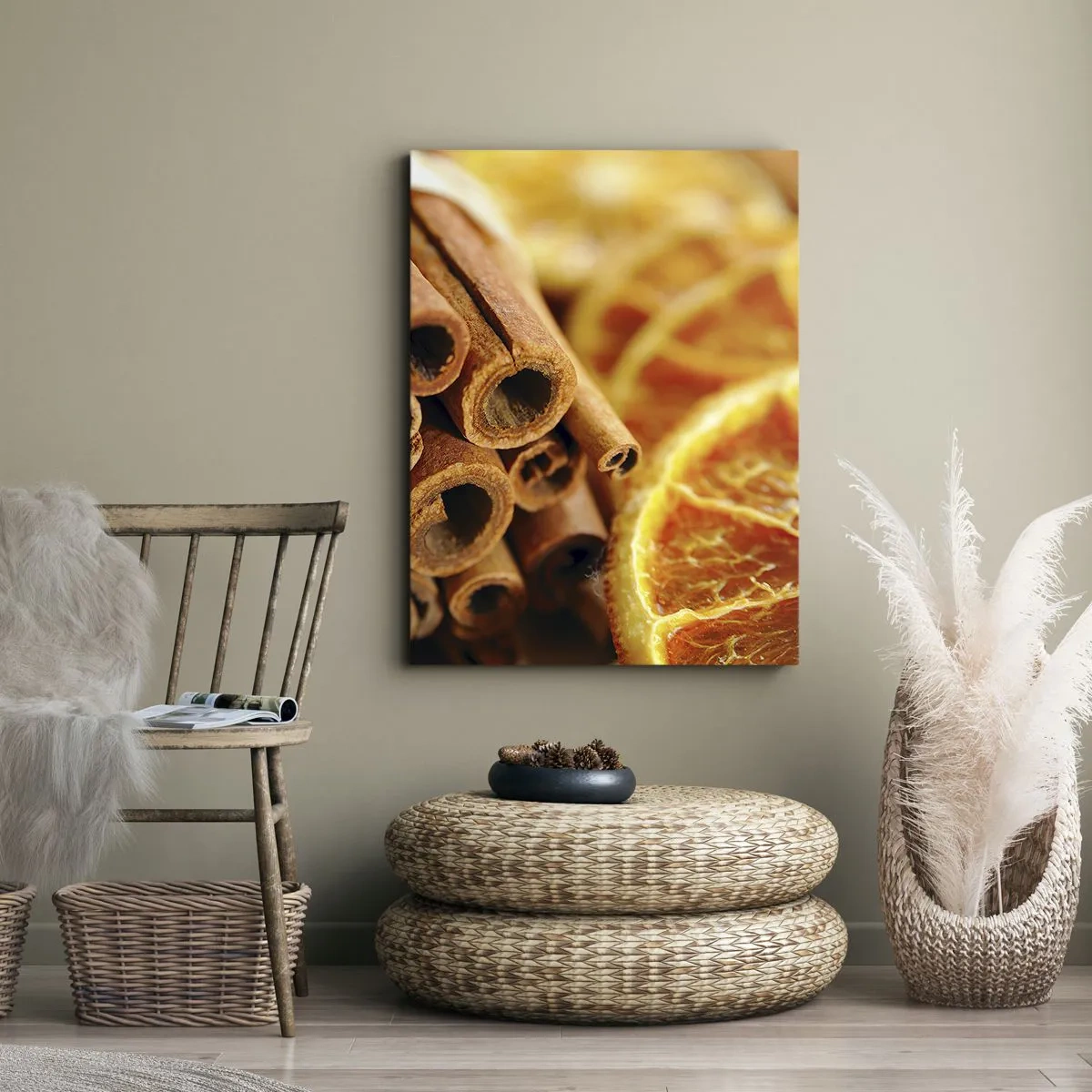 Canvas picture - Can You Smell the Aroma? - 50x70 cm