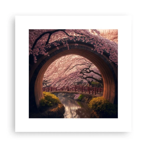 Poster - Japanese Spring - 30x30 cm