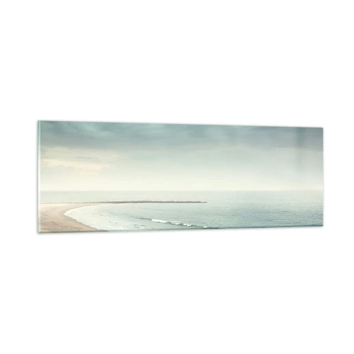 Glass picture - In Search of Quiet - 90x30 cm