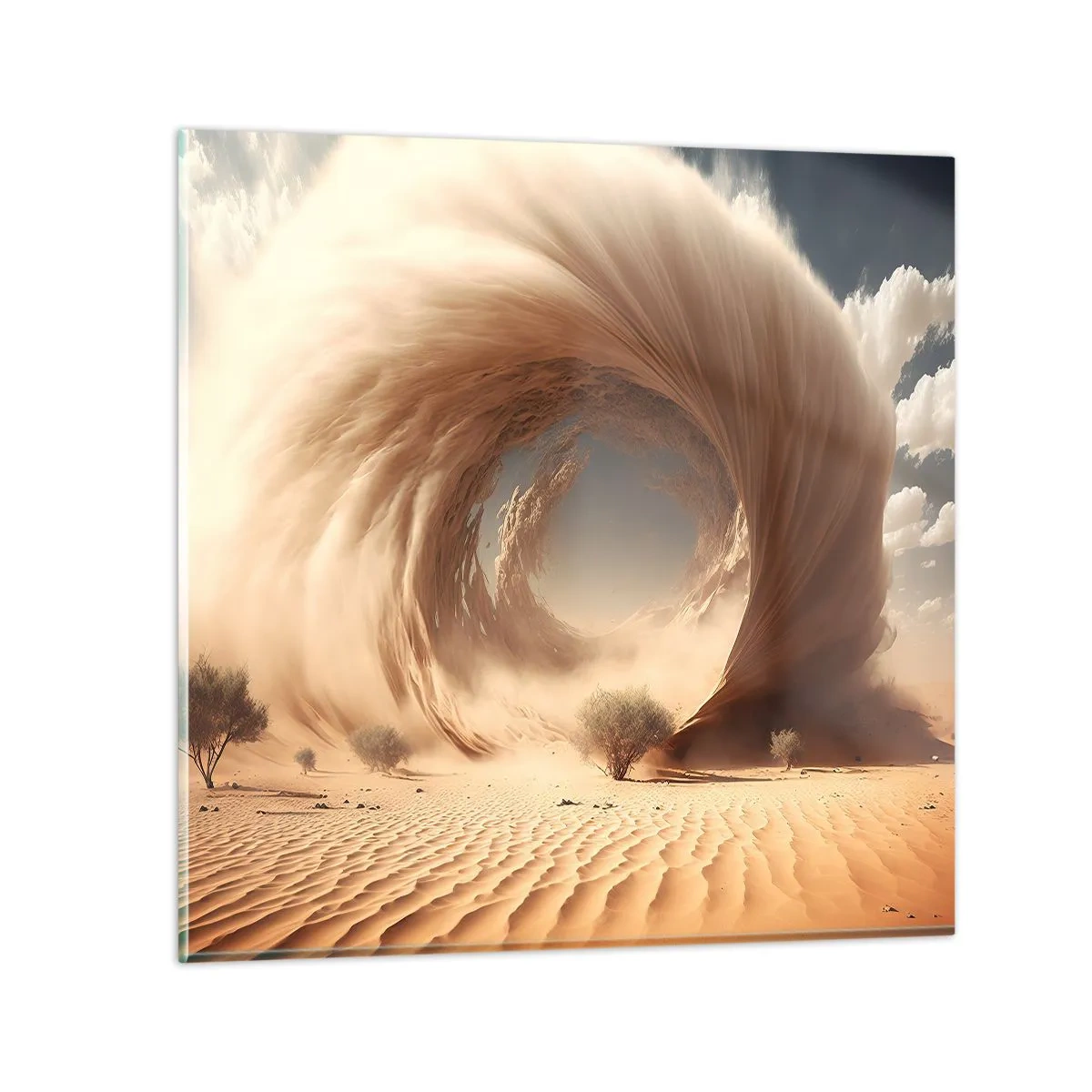 Glass picture - Open Portal - 30x30 cm