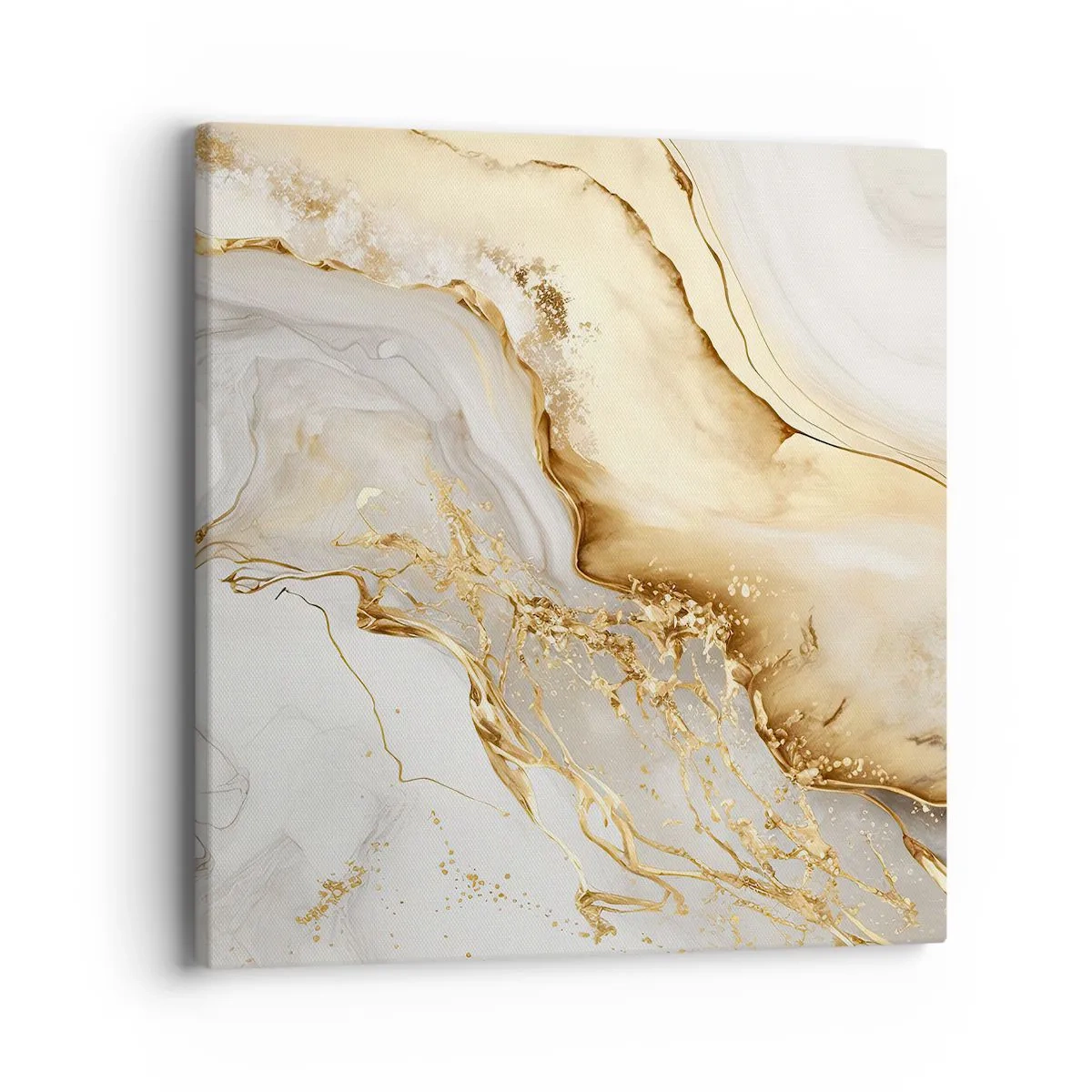 Canvas picture - Abstract: Beauty and Good - 40x40 cm