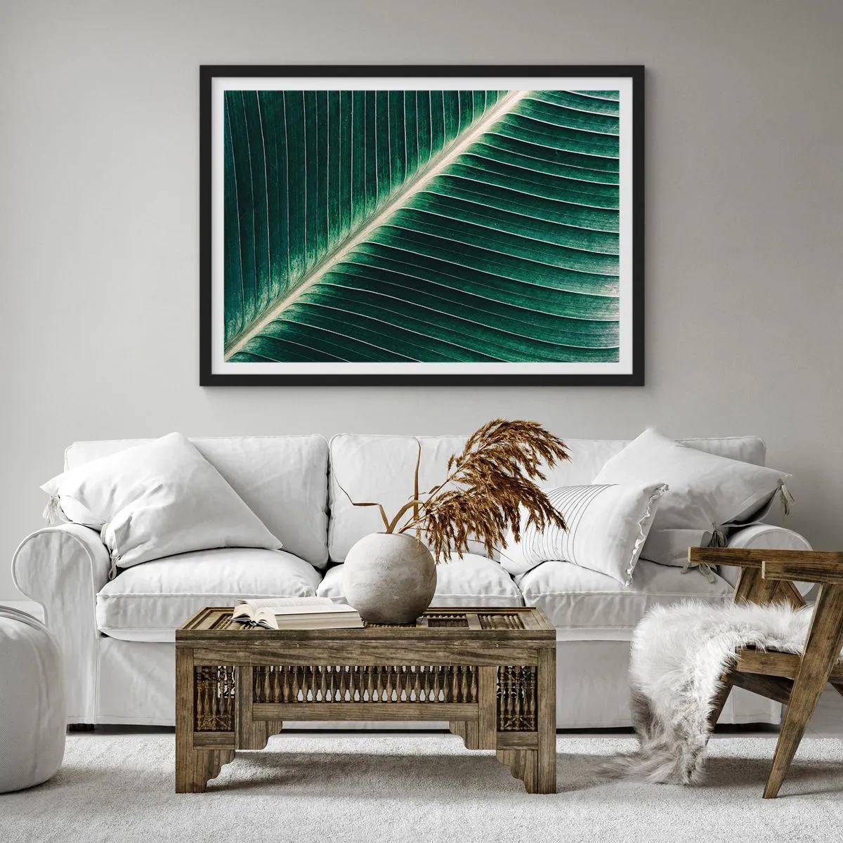 Poster in black frame - Rhythm of Nature - 40x30 cm