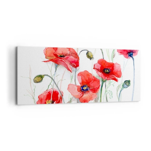 Canvas picture - Polish Flowers - 100x40 cm