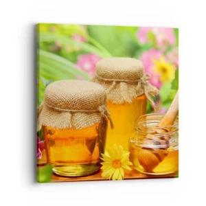 Canvas picture - Sweet and Flowery - 40x40 cm