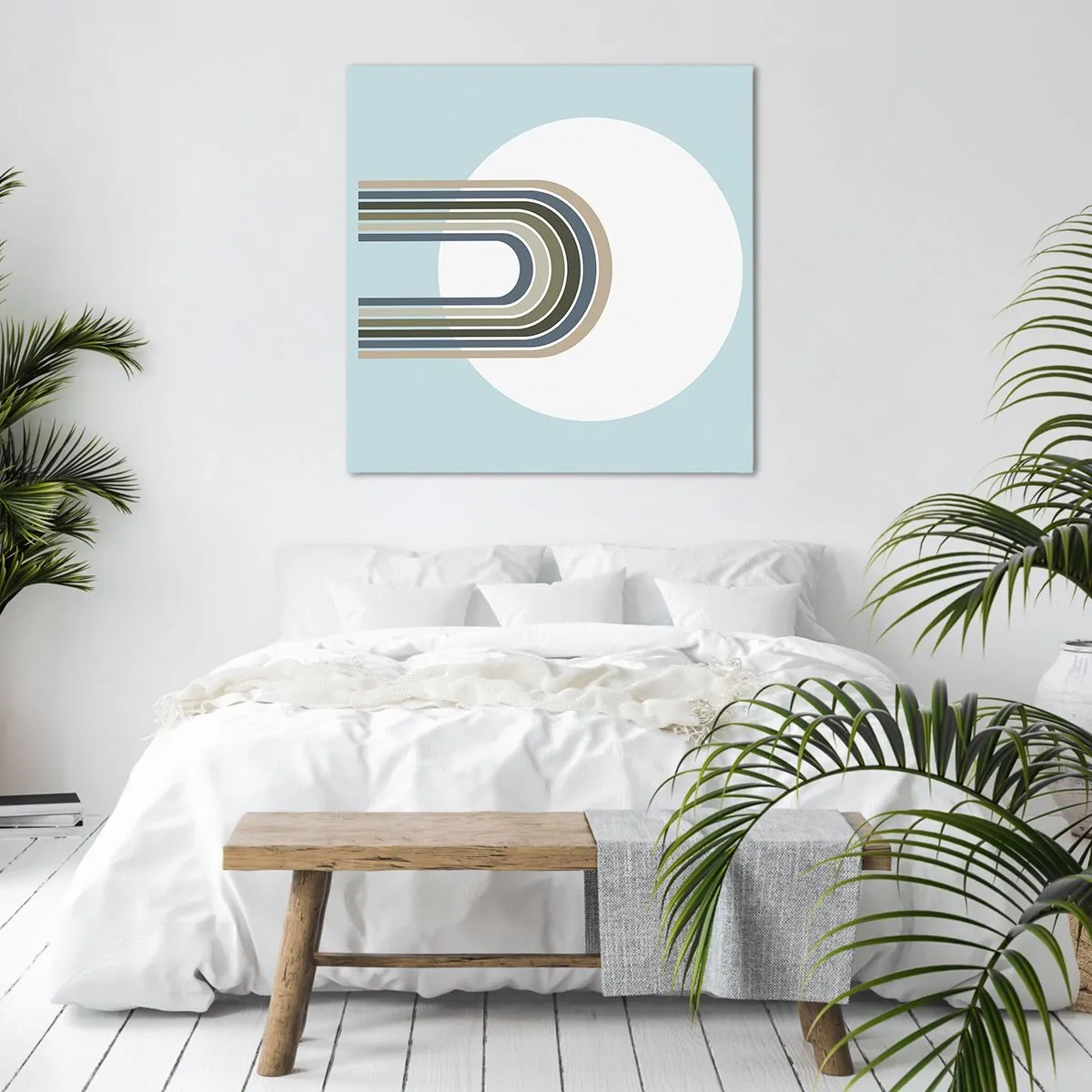 Canvas picture - Irresistible Attraction - 70x70 cm