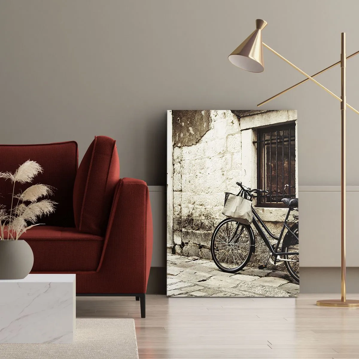 Canvas picture - Back to the Past - 80x120 cm