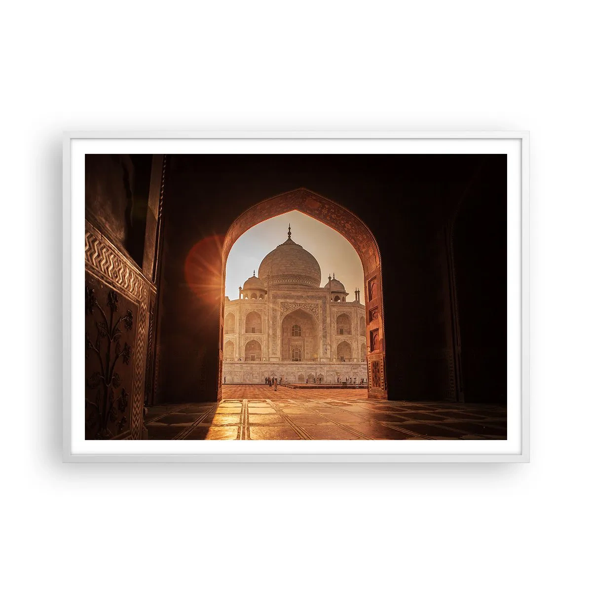 Poster in white frmae - Monument of Unearthy Love - 100x70 cm