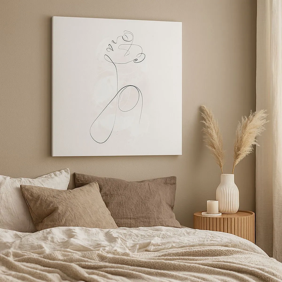 Canvas picture - Spiral of Beauty - 30x30 cm