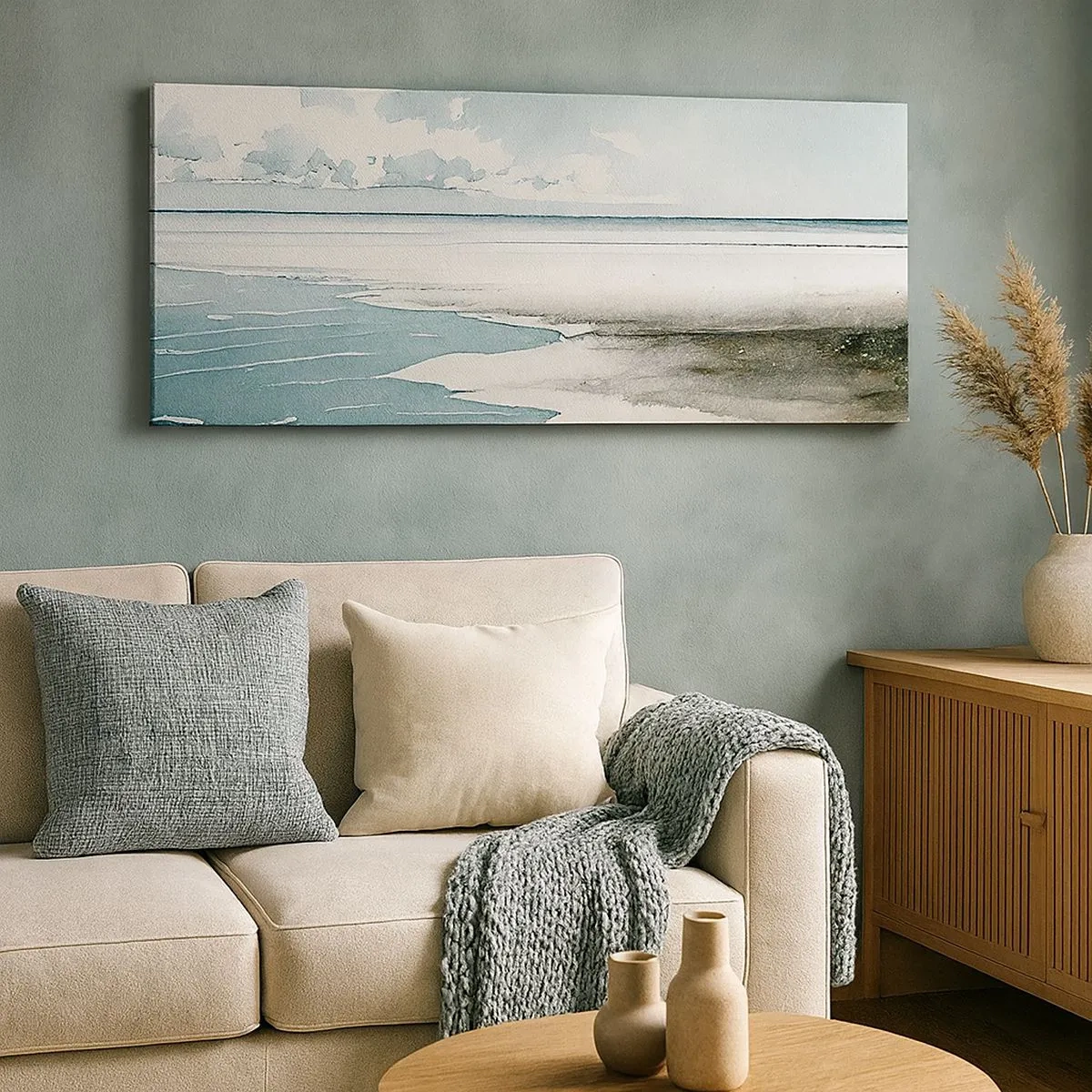 Canvas picture - Gentle Tide - 100x40 cm