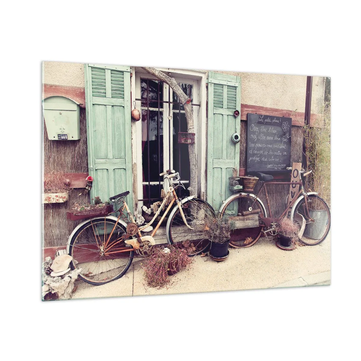 Glass picture - Long Live Province - 100x70 cm