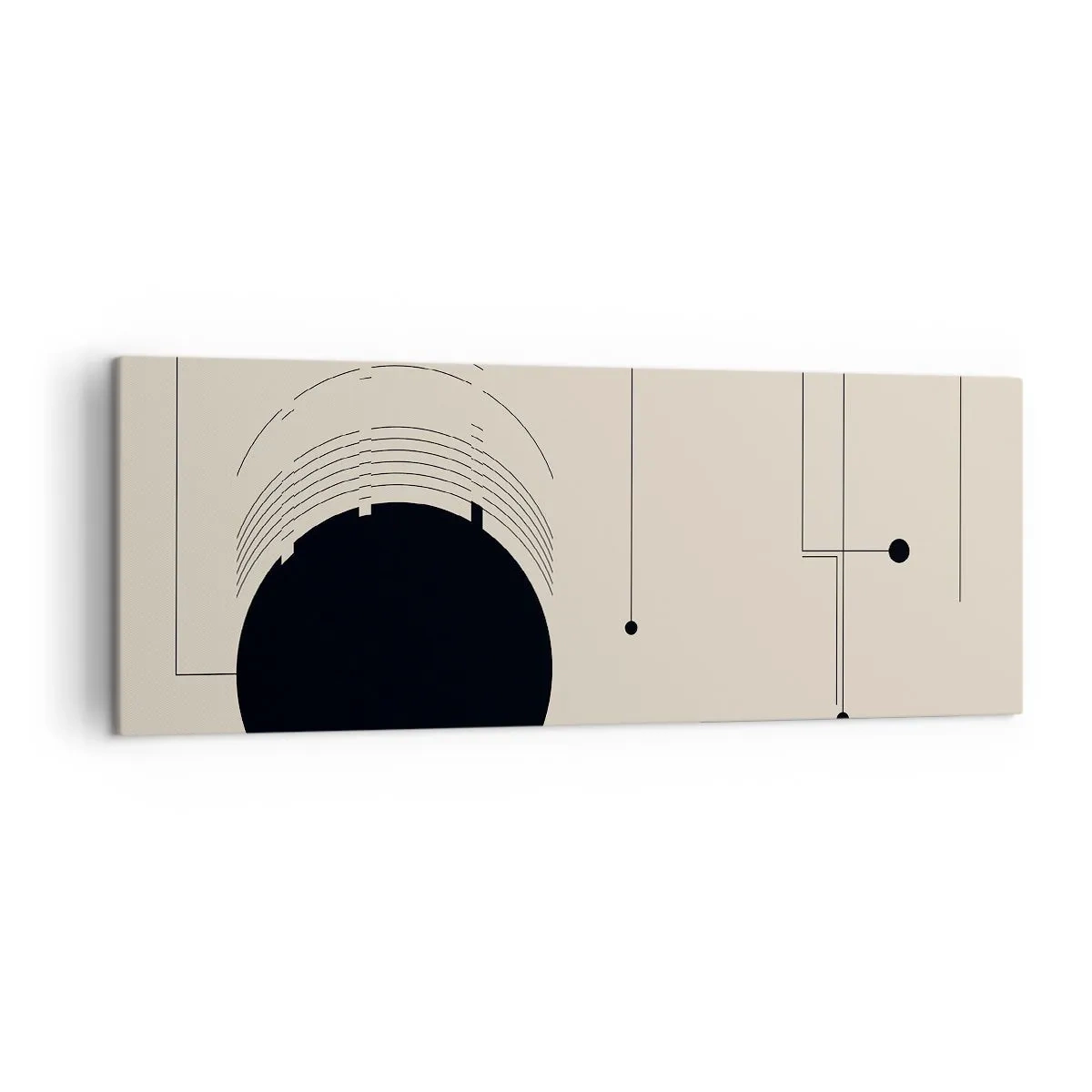 Canvas picture - Springy and Dynamic Composition - 140x50 cm