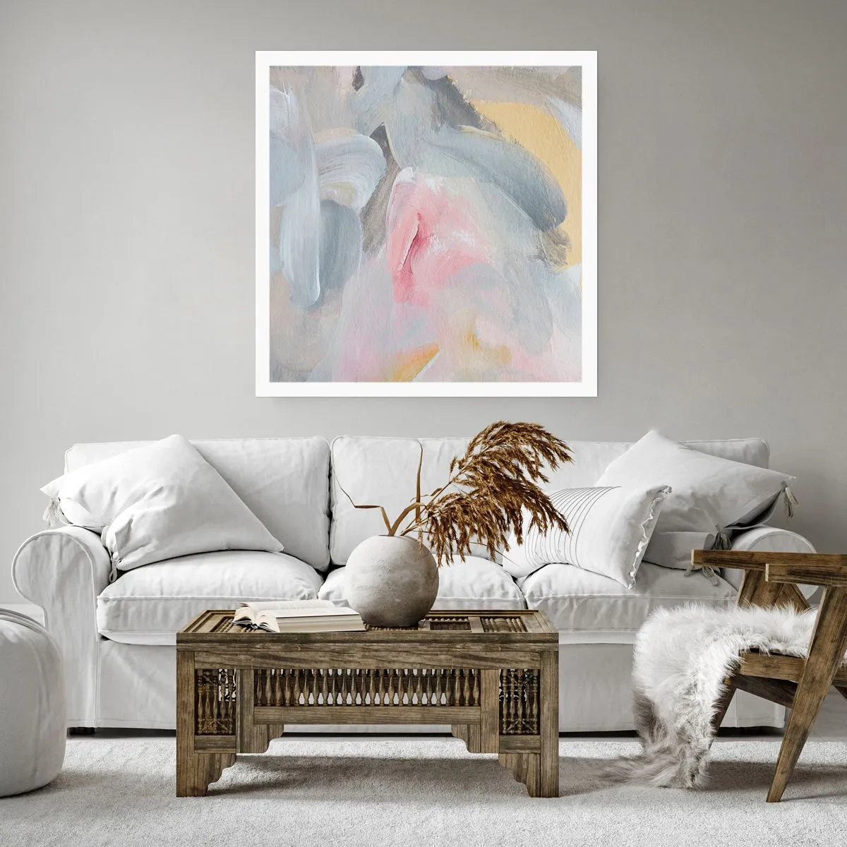Poster - In a Pastel World - 30x30 cm