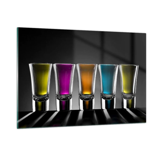 Glass picture - Colours of Joy - 120x80 cm