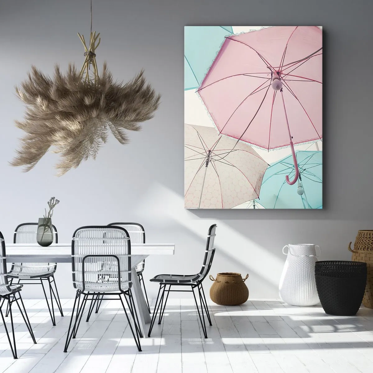 Canvas picture - Sometimes Sun, Sometimes Rain - 70x100 cm