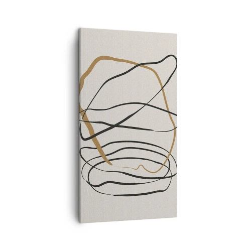 Canvas picture - Composition - Dance of Possession - 45x80 cm