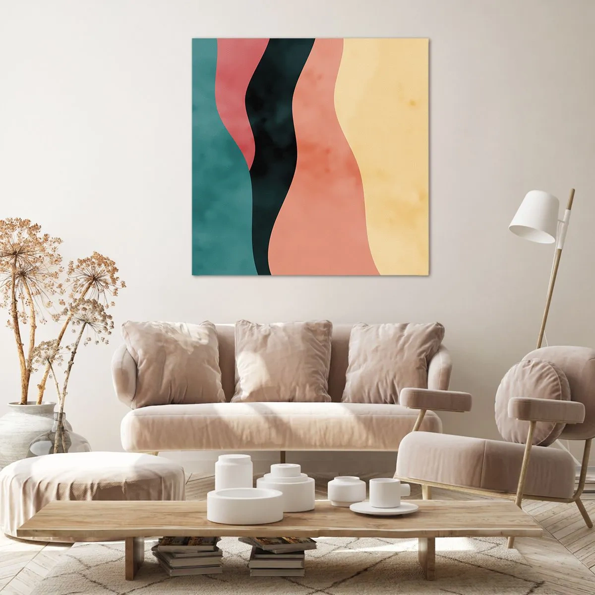 Canvas picture - Compatible Incompability - 60x60 cm