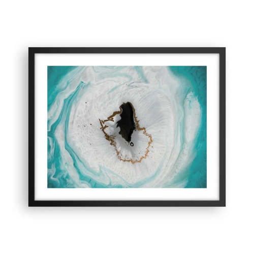 Poster in black frame - Into de Deep - 50x40 cm