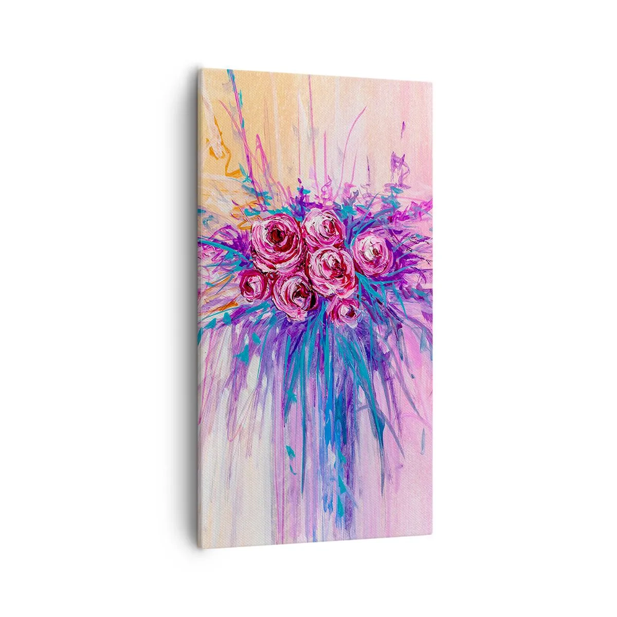 Canvas picture - Rose Fountain - 55x100 cm