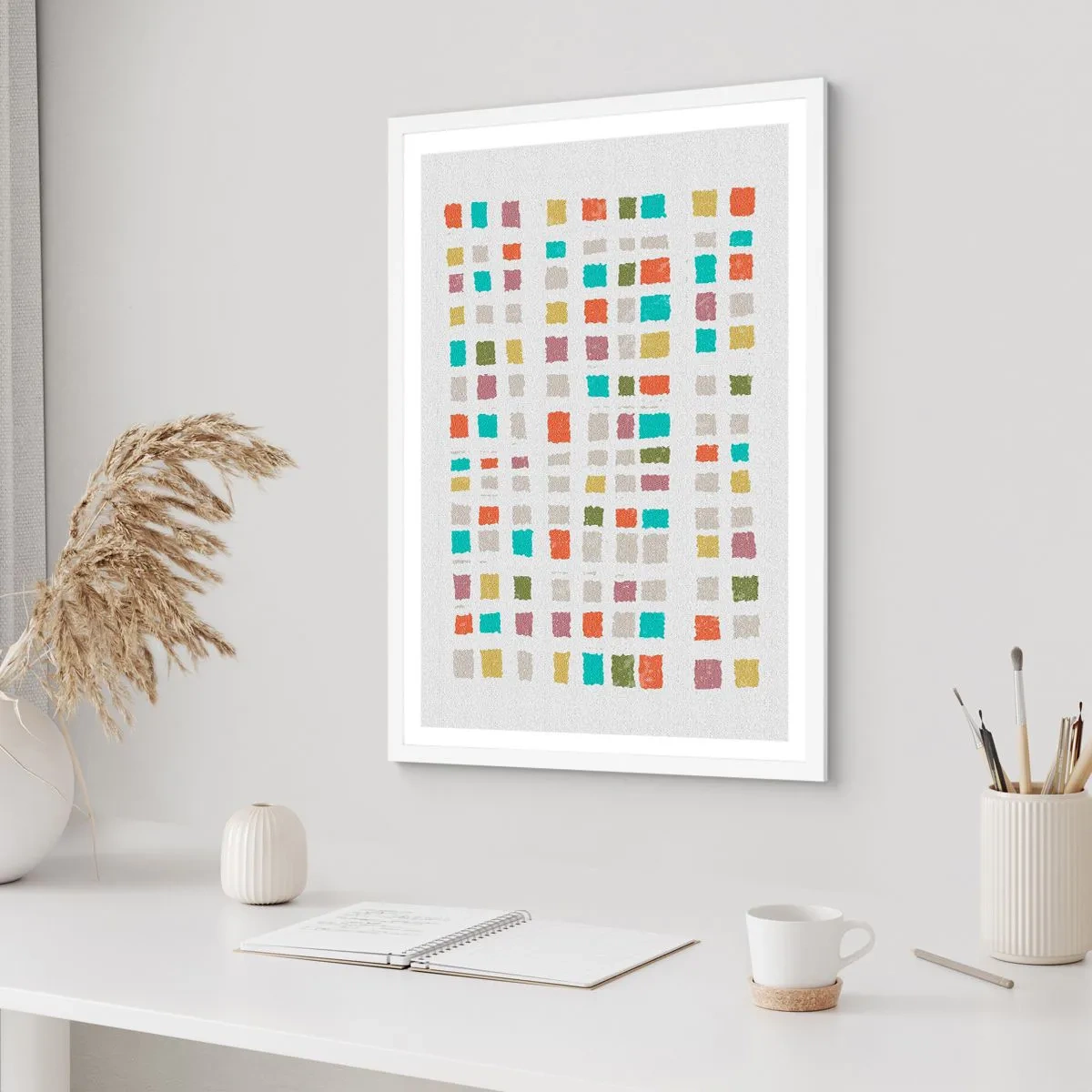 Poster in white frmae - Unknown Game - 61x91 cm