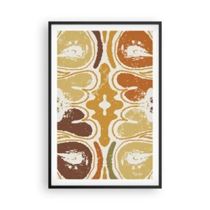 Poster in black frame - Sentimental Abstract - 61x91 cm