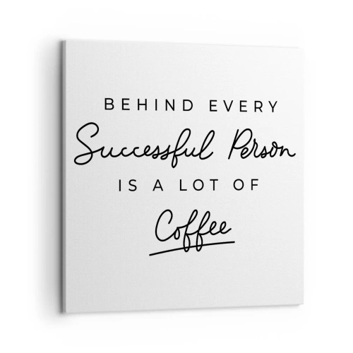 Canvas picture - Secret of Success - 50x50 cm